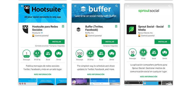 Apps para móviles: Social Media
